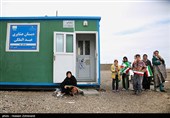 آئین کلنگ زنی پنجمین مدرسه گروه جهادی شهدا با نام «دبستان عشایری شهید آیت الله سیدعلی خامنه ای» در روستای عبدالملکی از توابع بخش روداب شهرستان سبزوار، استان خراسان رضوی
