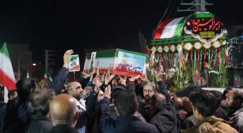 حمله اسرائیل به ایران , جنگ , گلزار شهدا , 