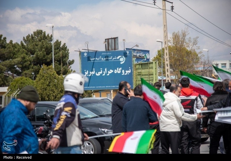 جوانان تبریز سپر نیروگاه حرارتی در تهاجم صهیونی آمریکایی به زیرساختها جنگ آمریکا و رژیم صهیونیستی علیه ایران ,