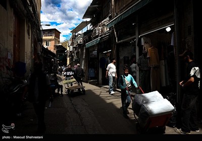 سوق طهران تحت ظلال الحرب