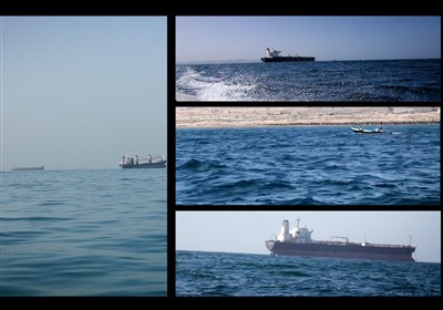 نفتکشی که می‌خواست بدون اجازه ایران عبور کند به گل نشسته است