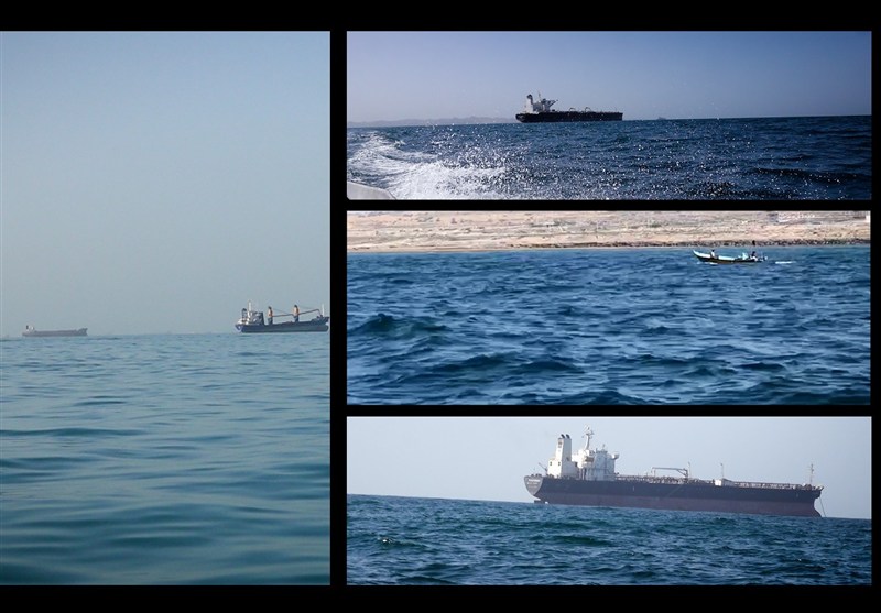 نفتکشی که می‌خواست بدون اجازه ایران عبور کند به گل نشسته است