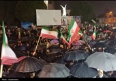 قیام مردم کردستان زیر باران در حمایت از انقلاب/خلق حماسه در موج38+فیلم