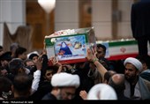 وداع با پیکر شهدای حملات آمریکایی - صهیونی در قم