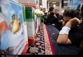 وداع با پیکر شهدای حملات آمریکایی - صهیونی در قم