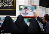 وداع با پیکر شهدای حملات آمریکایی - صهیونی در قم