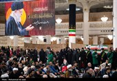 وداع با پیکر شهدای حملات آمریکایی - صهیونی در قم