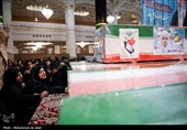 وداع با پیکر شهدای حملات آمریکایی - صهیونی در قم