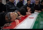 وداع با پیکر شهدای حملات آمریکایی - صهیونی در قم