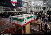 وداع با پیکر شهدای حملات آمریکایی - صهیونی در قم