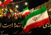 بزرگداشت چهلم شهدای مدرسه میناب در زنجان