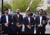 مراسم تشییع پرستار شهید حسین عشقی در مشهد