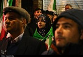 Ночное собрание иранского народа в поддержку лидера и вооруженных сил страны