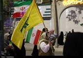 بیرق‌های برافراشته در کرمانشاه