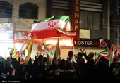 بیرق‌های برافراشته در کرمانشاه