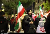 بیرق‌های برافراشته در کرمانشاه