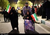 بیرق‌های برافراشته در کرمانشاه