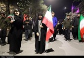 بیرق‌های برافراشته در کرمانشاه