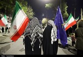بیرق‌های برافراشته در کرمانشاه