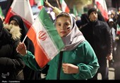 بیرق‌های برافراشته در کرمانشاه