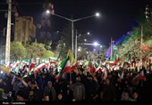 بیرق‌های برافراشته در کرمانشاه