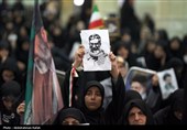 مراسم چهلمین روز شهادت امام شهید و گرامیداشت شهدای جنگ رمضان در همدان
