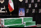 مراسم چهلمین روز شهادت امام شهید و گرامیداشت شهدای جنگ رمضان در همدان