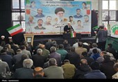 بزرگداشت چهلم رهبر شهید در دلبران/خانواده‌های شهدا تجلیل شدند+تصاویر