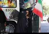 اعزام جهادگران فاطمی کاشان به مناطق آسیب‌دیده تهران
