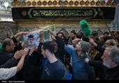 مراسم تشییع پیکر 12 شهید حملات آمریکایی - صهیونی در قم
