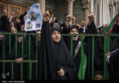 مراسم تشییع پیکر 12 شهید حملات آمریکایی - صهیونی در قم