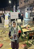 کلاس‌هایی که بوی دلتنگی می‌دهند؛ مشق همدلی دانش‌آموزان عجب‌شیر در اربعین شهدای میناب