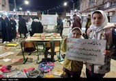کلاس‌هایی که بوی دلتنگی می‌دهند؛ مشق همدلی دانش‌آموزان عجب‌شیر در اربعین شهدای میناب