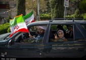 کاروان خودرویی گرامیداشت چهلم شهادت رهبر انقلاب در شیراز
