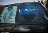 کاروان خودرویی گرامیداشت چهلم شهادت رهبر انقلاب در شیراز