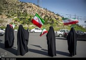 کاروان خودرویی گرامیداشت چهلم شهادت رهبر انقلاب در شیراز