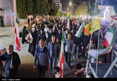 بزرگداشت چهلمین روز شهادت قائد امت و شهدای میناب در بوشهر