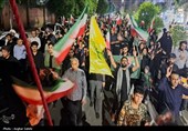 بزرگداشت چهلمین روز شهادت قائد امت و شهدای میناب در بوشهر