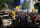 بزرگداشت چهلمین روز شهادت قائد امت و شهدای میناب در بوشهر