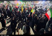 بزرگداشت چهلمین روز شهادت قائد امت و شهدای میناب در بوشهر