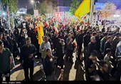 بزرگداشت چهلمین روز شهادت قائد امت و شهدای میناب در بوشهر