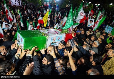 وداع با شهید سید یزدان میر