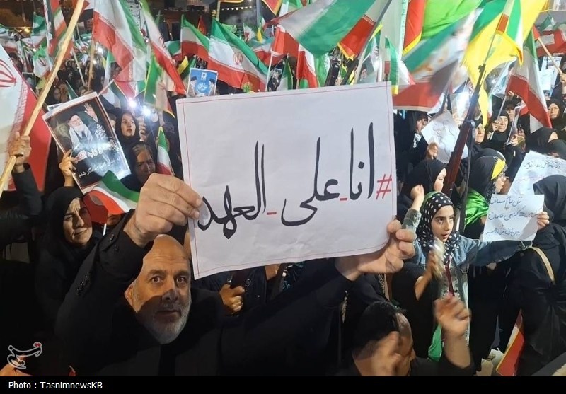 پیمان وفاداری مردم کهگیلویه با رهبر انقلاب در اربعین قائد امت