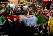 وداع با پیکر مطهر سردار شهید مجید خادمی