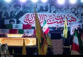 وداع با پیکر مطهر سردار شهید مجید خادمی