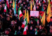 وداع با پیکر مطهر سردار شهید مجید خادمی