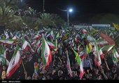 مراسم چهلمین روز شهادت امام شهید و گرامیداشت شهدای جنگ رمضان لامرد - فارس