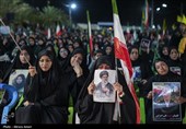 مراسم چهلمین روز شهادت امام شهید و گرامیداشت شهدای جنگ رمضان لامرد - فارس