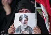 مراسم چهلمین روز شهادت امام شهید و گرامیداشت شهدای جنگ رمضان لامرد - فارس