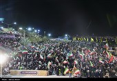 مراسم چهلمین روز شهادت امام شهید و گرامیداشت شهدای جنگ رمضان لامرد - فارس